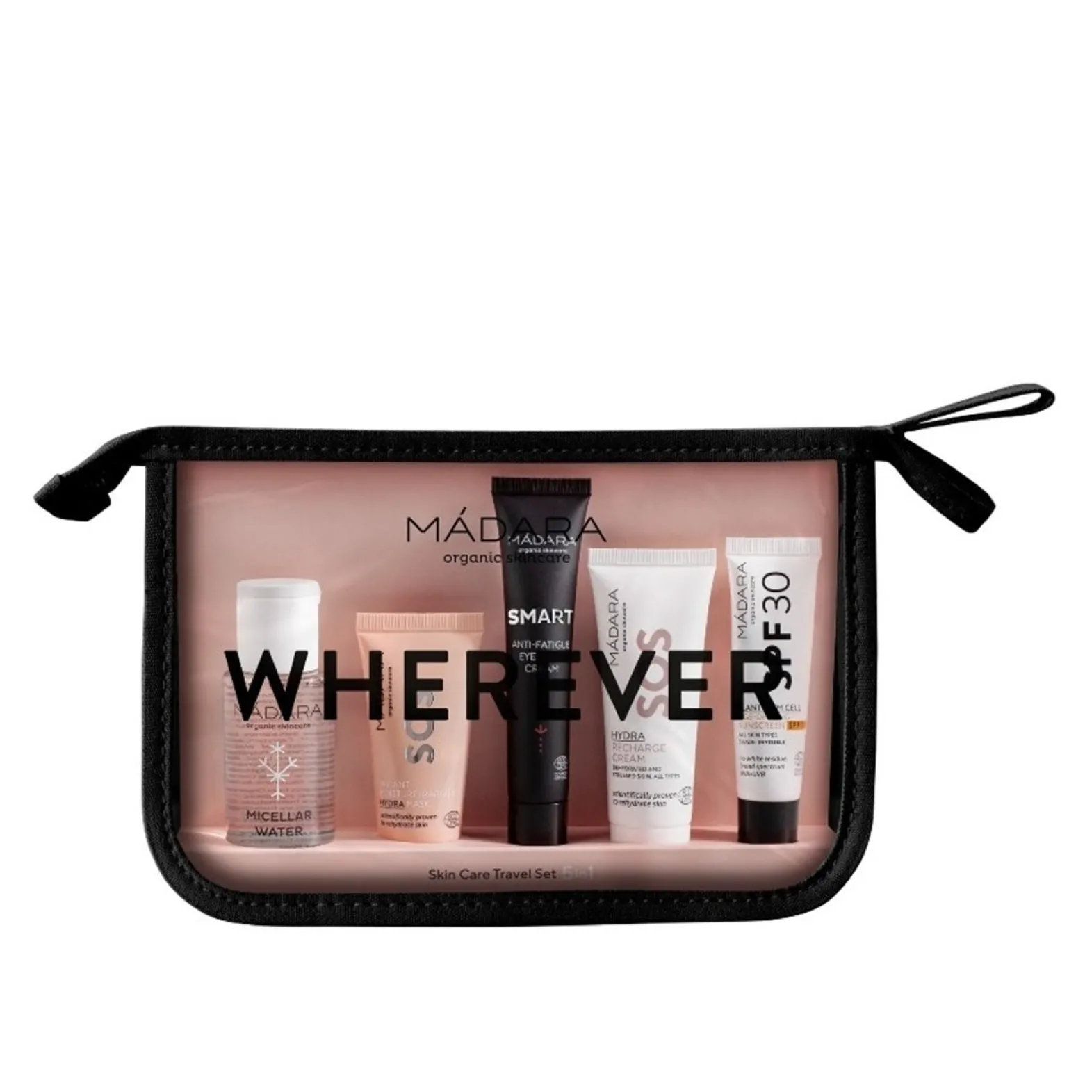 Mádara Wherever 5-In-1 Skin Care Travel Set