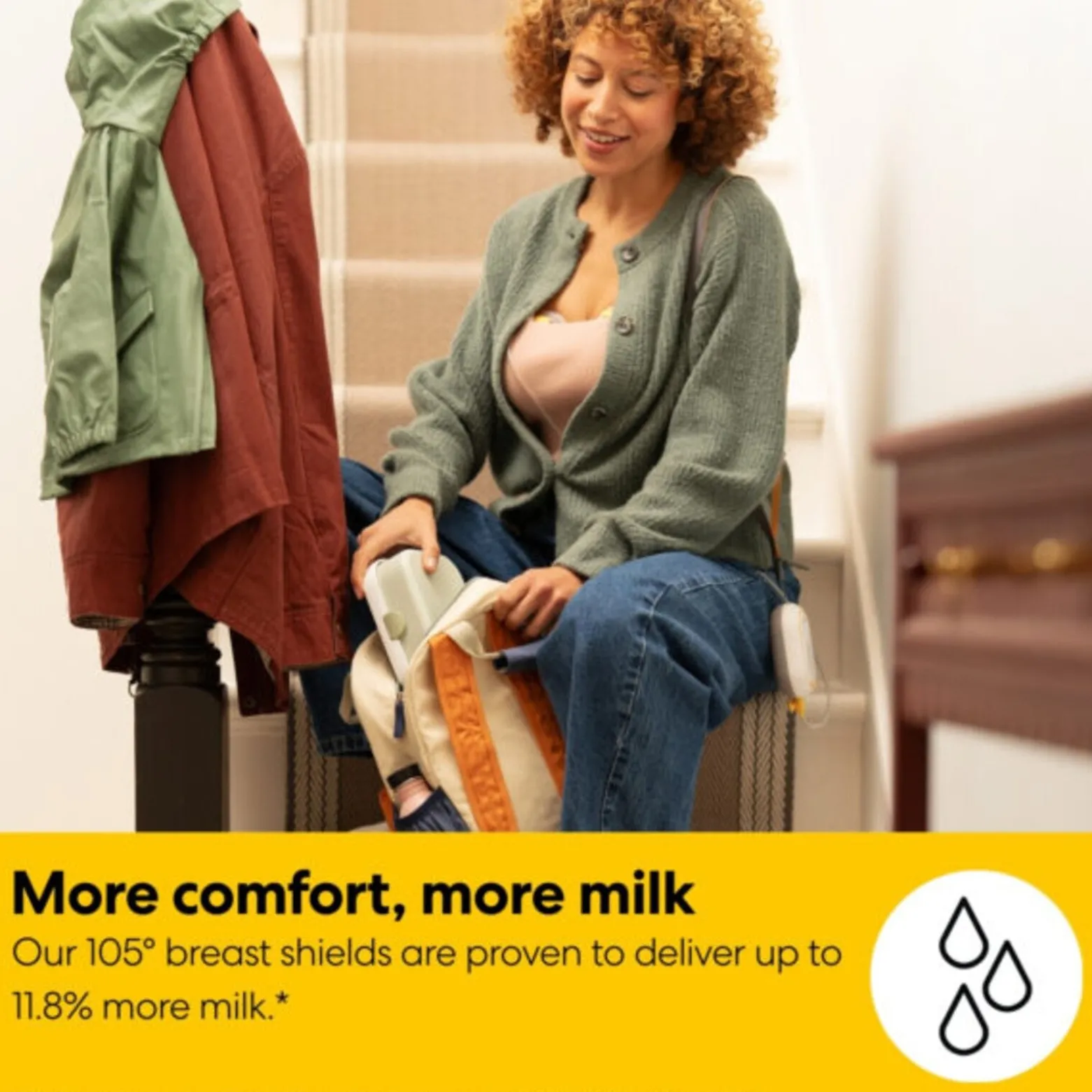 Medela Freestyle Mini Hands-Free Single Electric Breast Pump x1
