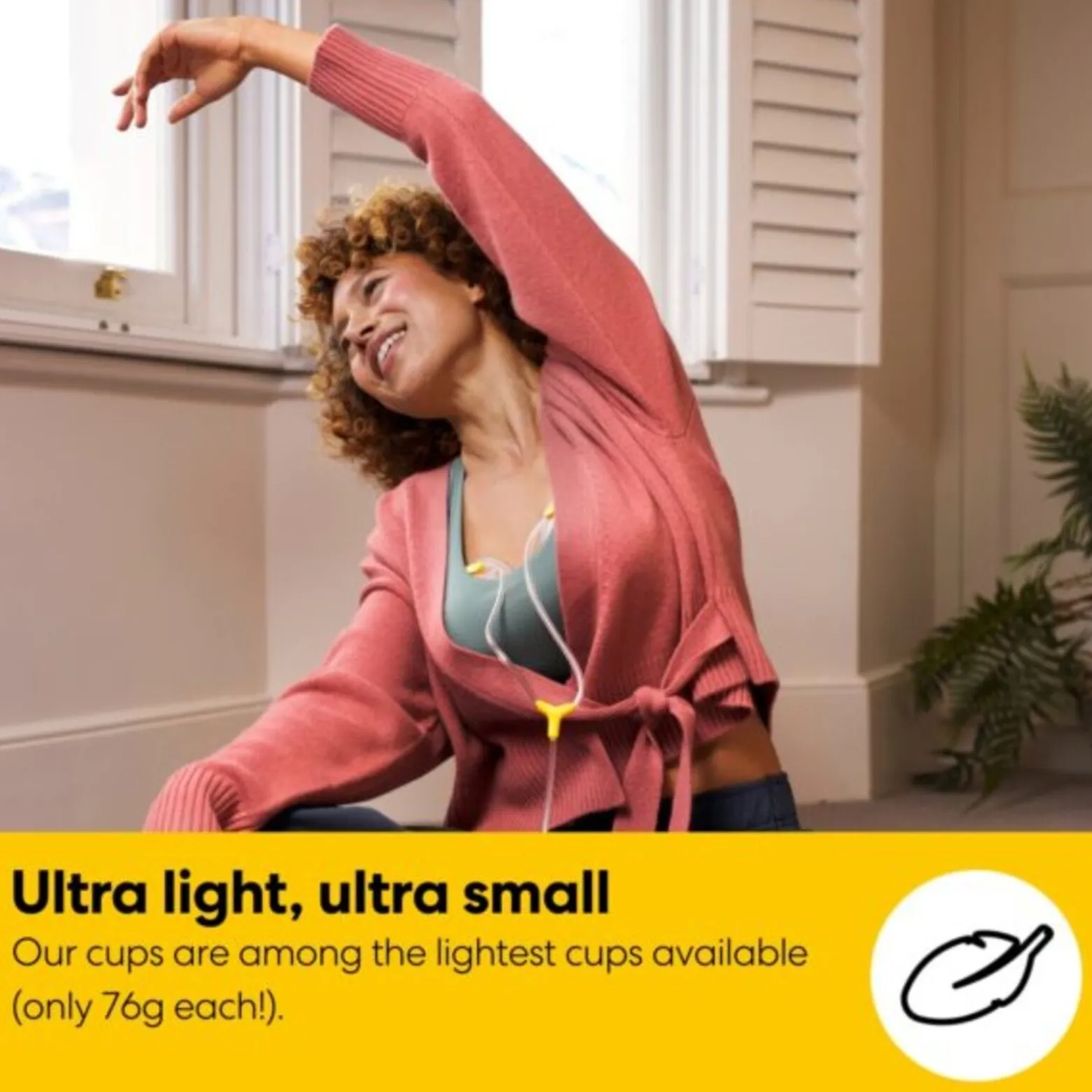 Medela Freestyle Mini Hands-Free Single Electric Breast Pump x1
