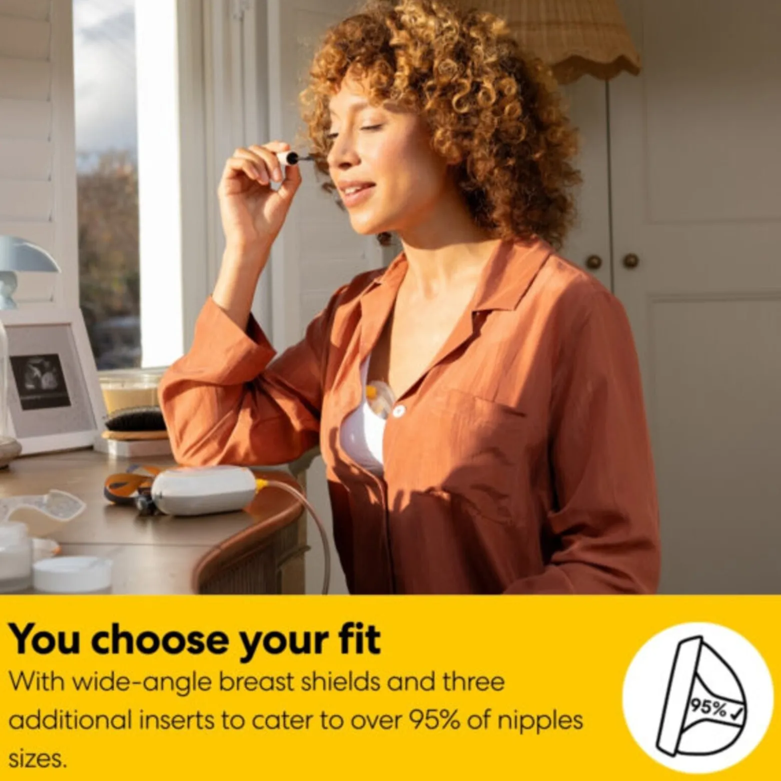 Medela Freestyle Mini Hands-Free Single Electric Breast Pump x1
