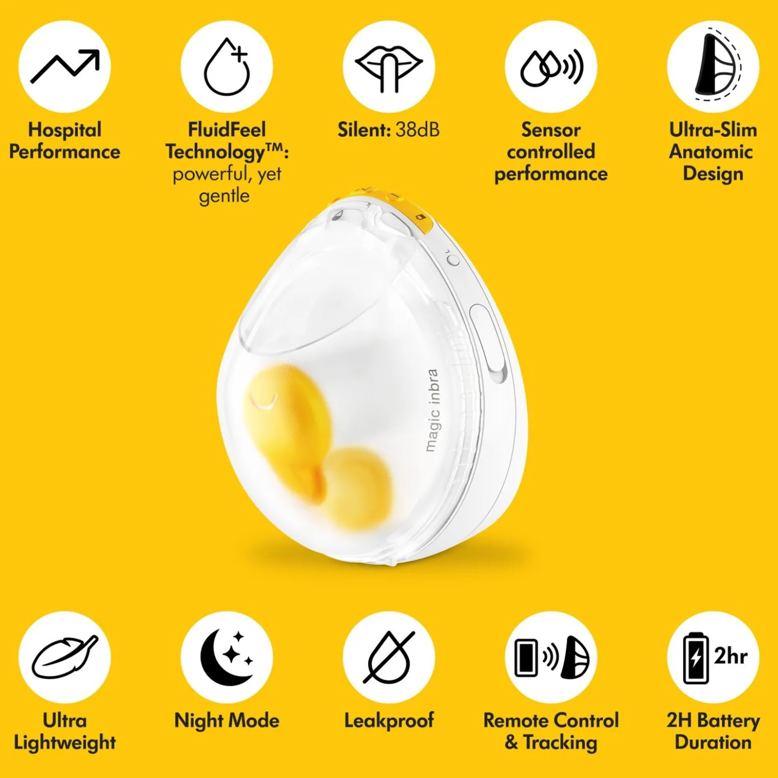 Medela Magic InBra™ Single Wearable Breast Pump