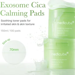 Medicube Exosome Cica Calming Pad x100