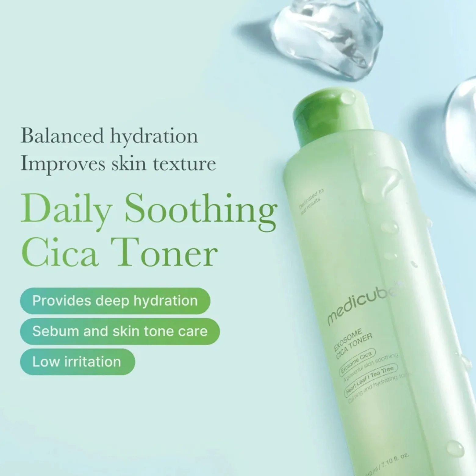 Medicube Exosome Cica Toner 210ml (7.10floz)