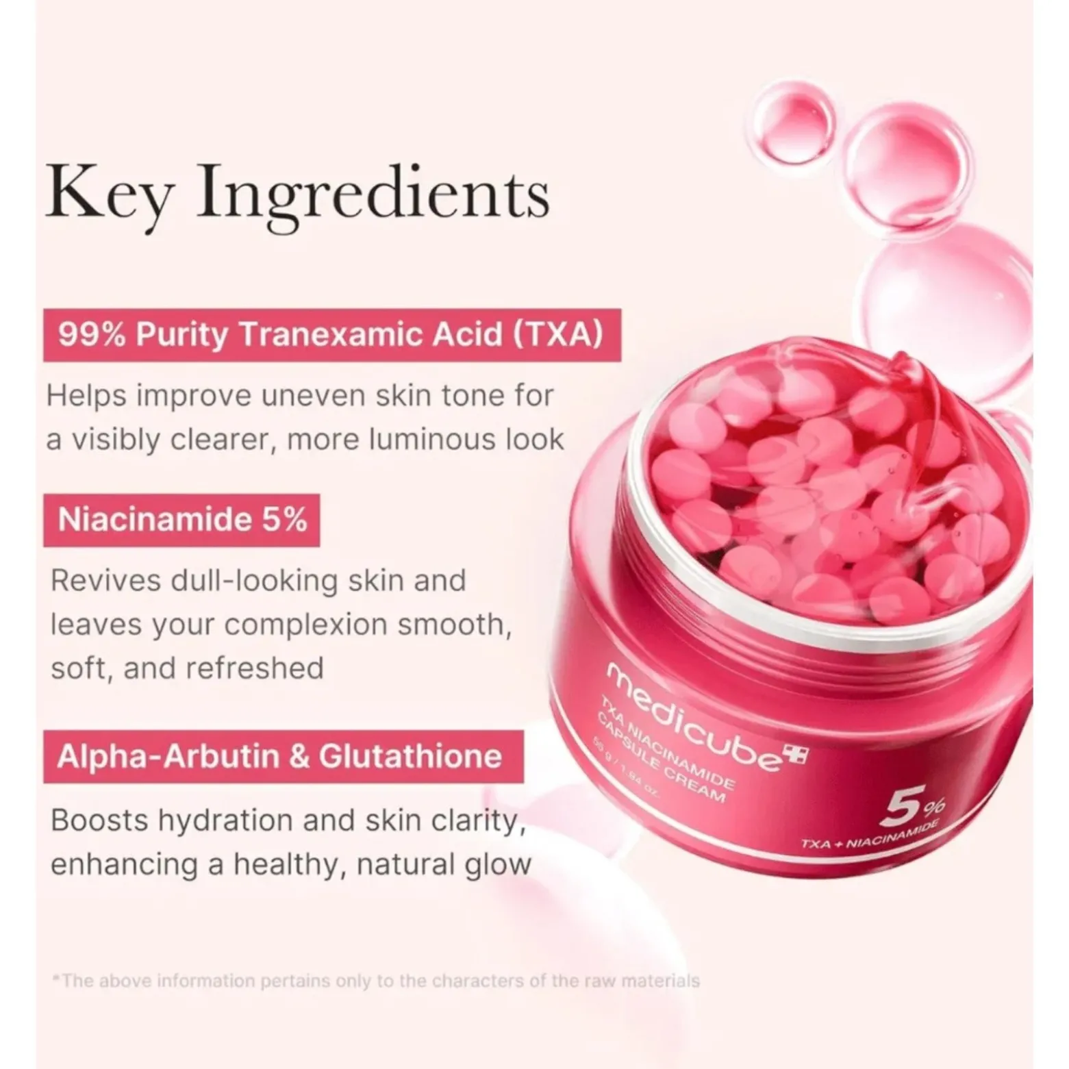 Medicube TXA Niacinamide Capsule Cream 55g (1.94oz)