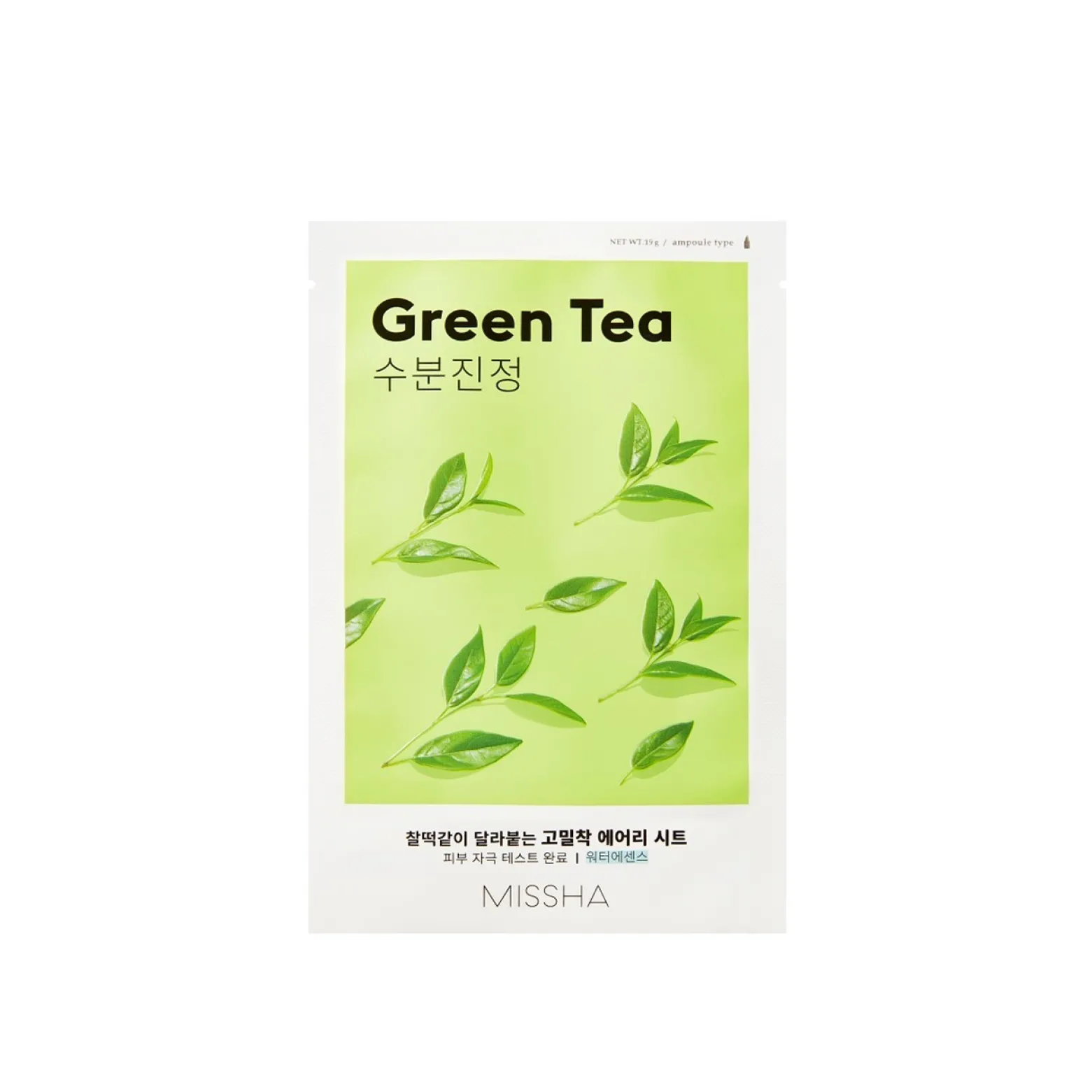 Missha Airy Fit Sheet Mask Green Tea 19g (0.67oz)