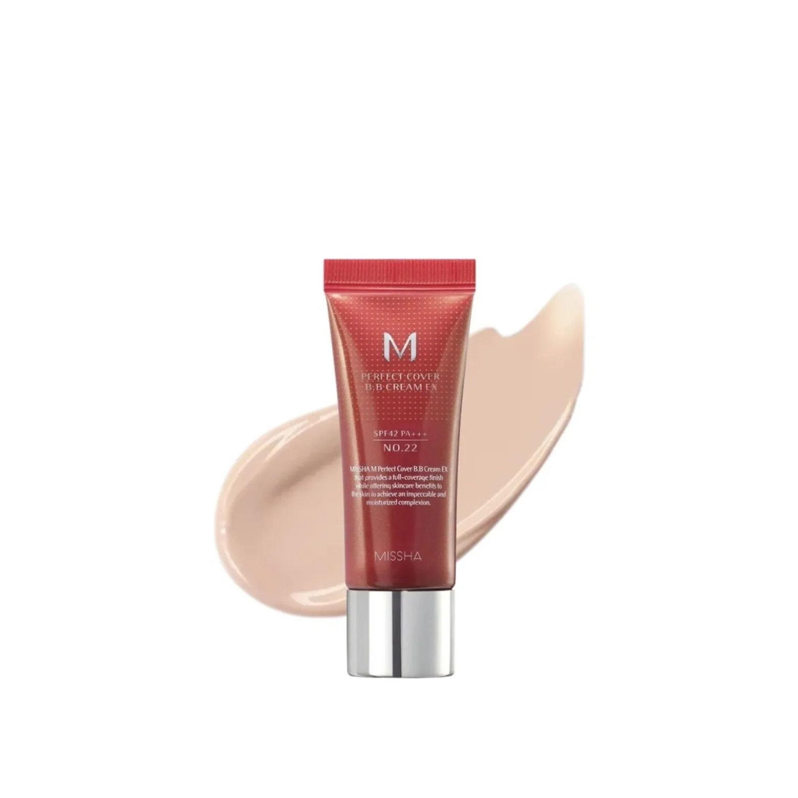 Missha M Perfect Cover BB Cream EX SPF42 22 Cool Sand 20ml (0.67floz)