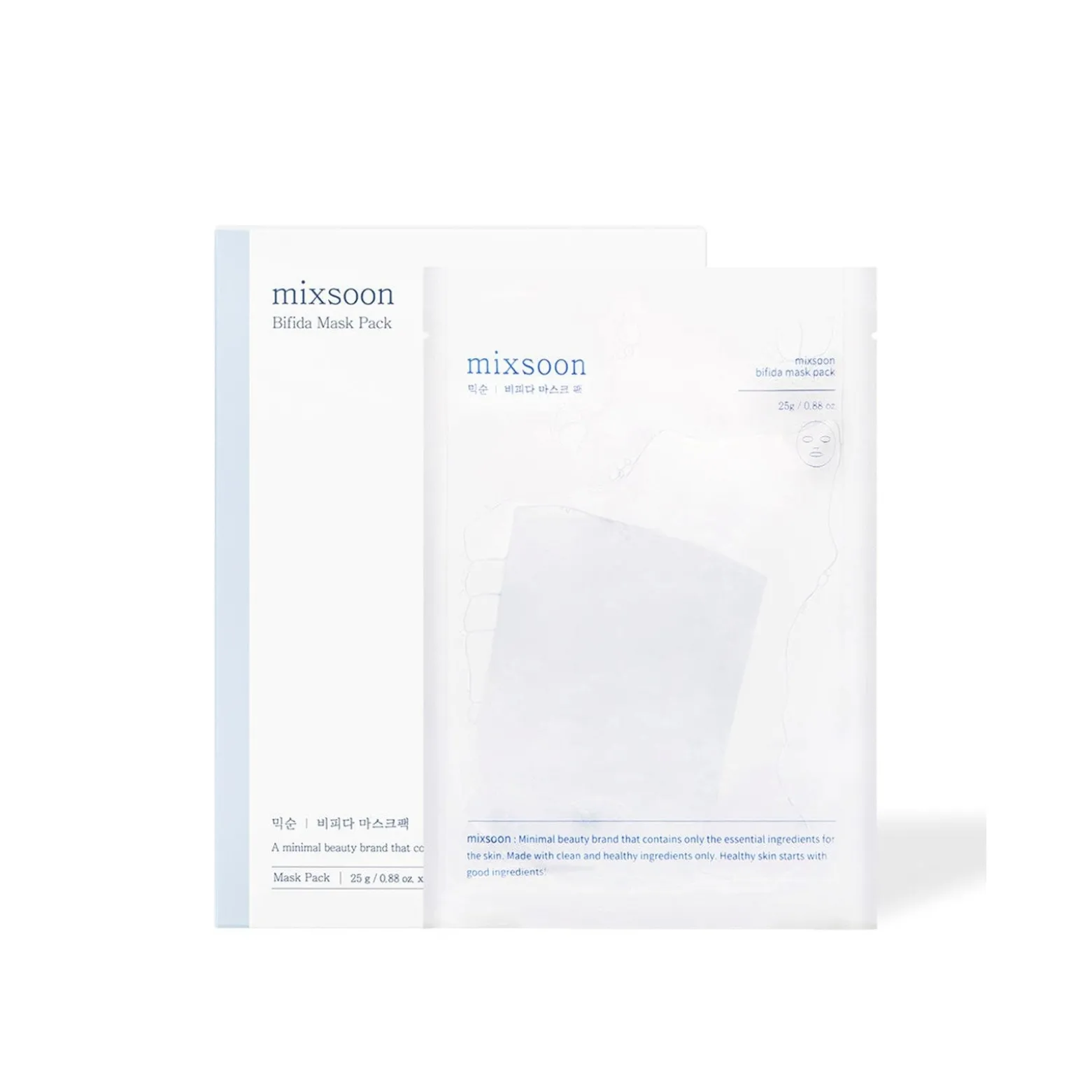 mixsoon Bifida Mask Pack 25g x5 (0.88oz)