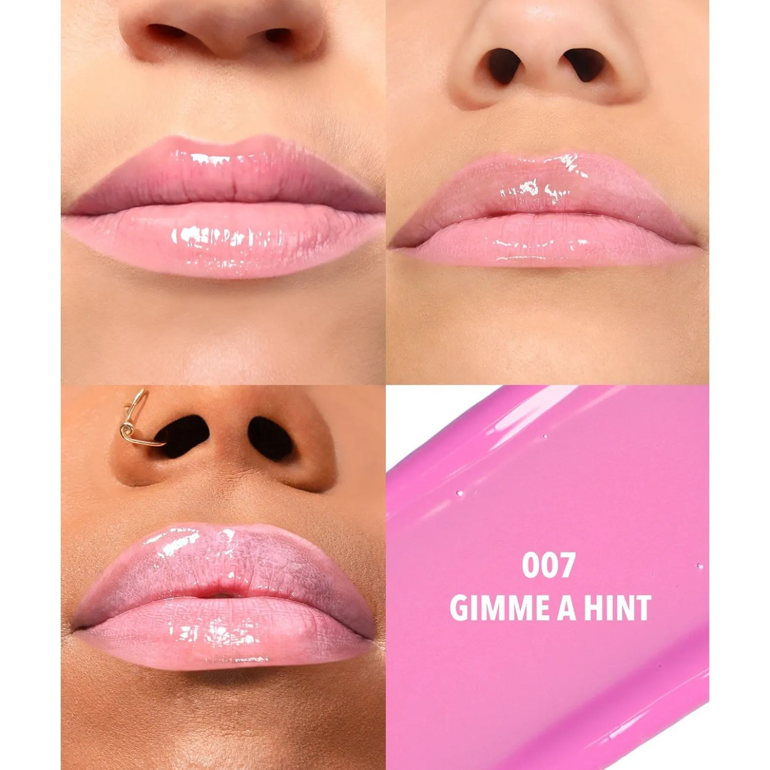 Moira Lip Glaze Oil Plumper 007 Gimme a Hint 3.5ml (0.11floz)