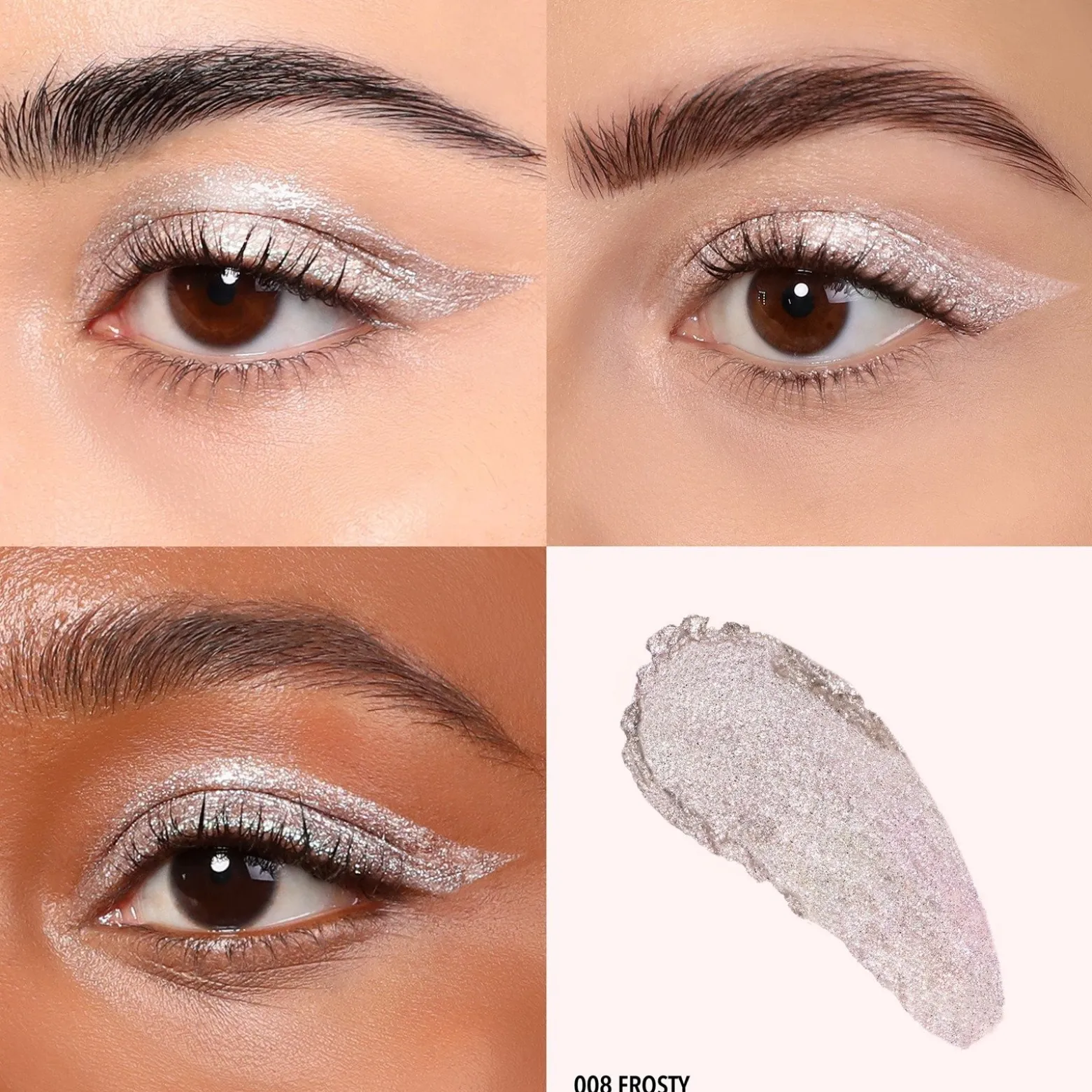 Moira Stellar Glaze Stick Shadow 008 Frosty 0.85g (0.03oz)