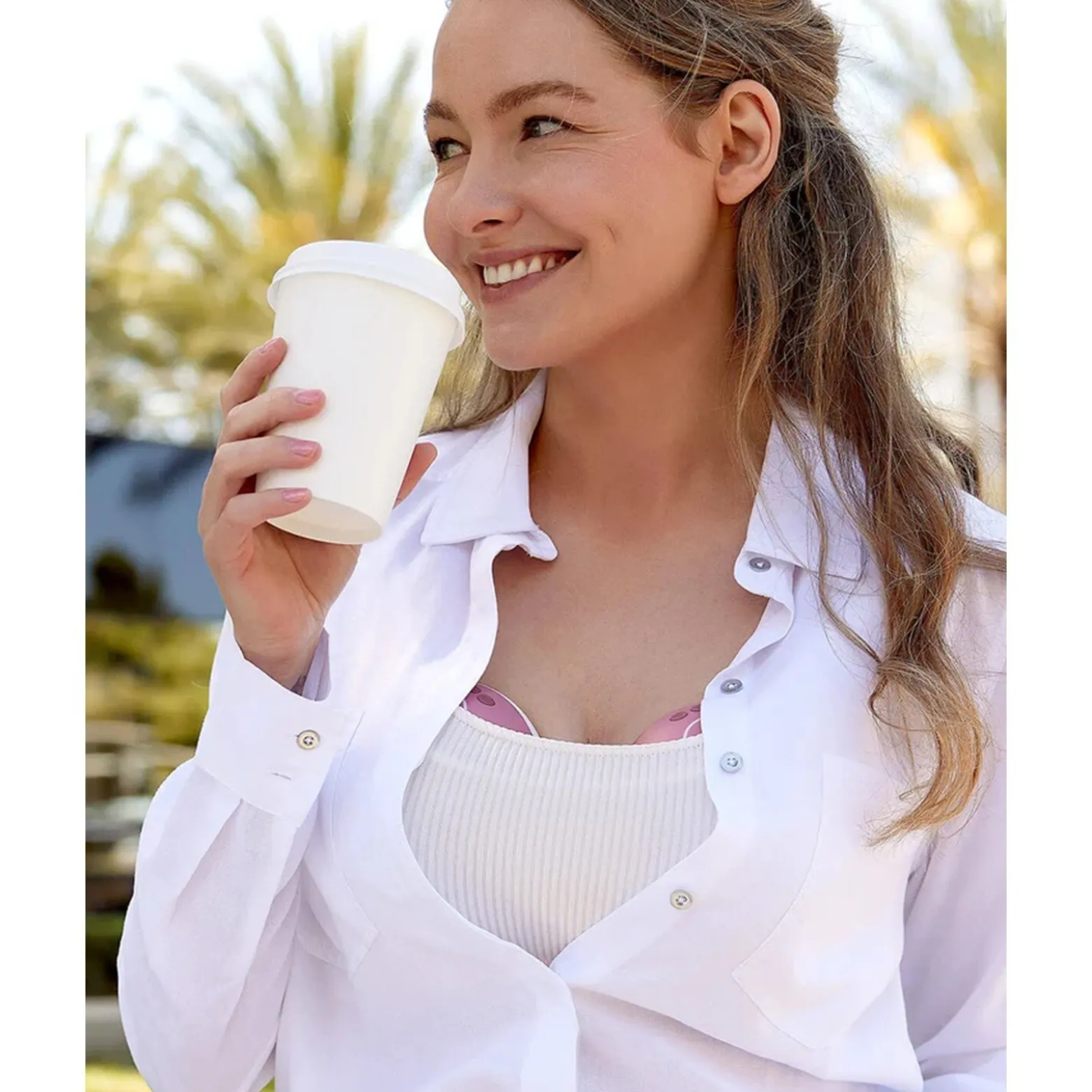 Momcozy M9 Mobile Flow™ Hands-Free Single Breast Pump Cozy Red
