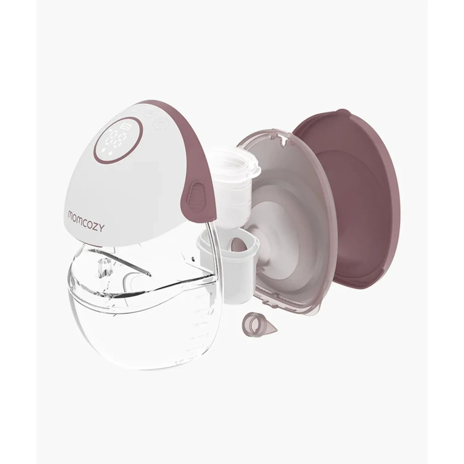 Momcozy M6 Mobile Style™ Hands-Free Double Breast Pump Cozy Red