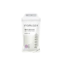 Momcozy TEMP-Sensing Breast Milk Storage Bags 180ml x120 (6.08flozx120)