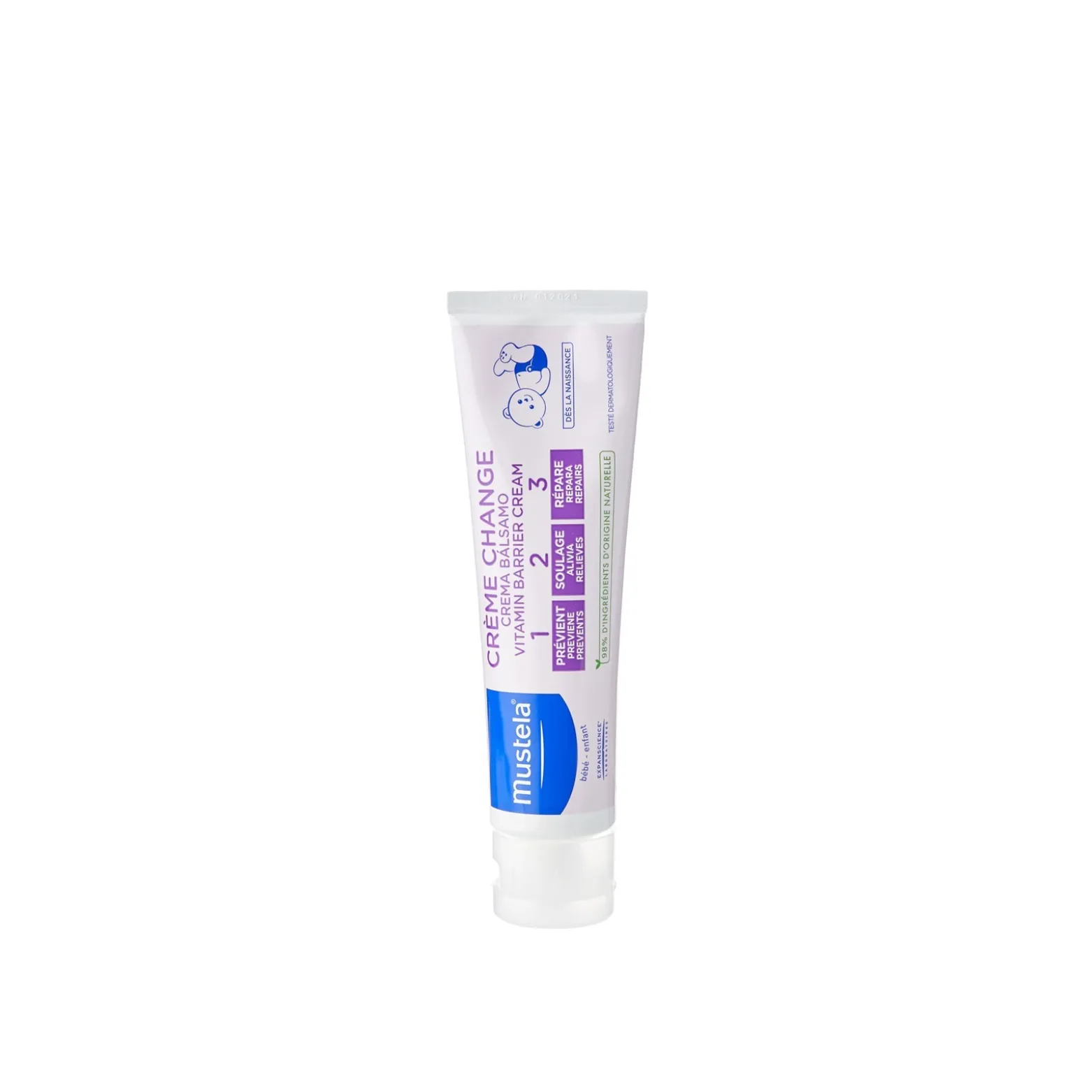 Mustela Baby 1 2 3 Vitamin Barrier Cream 50ml (1.69fl oz)