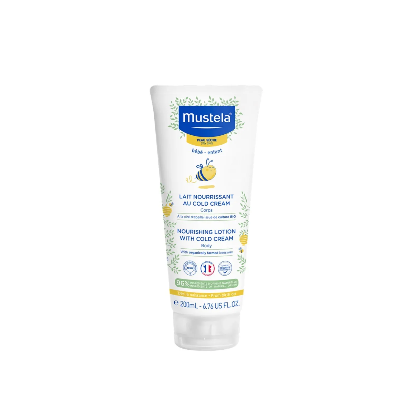 Mustela Baby Dry Skin Nourishing Lotion with Cold Cream 200ml (6.76fl oz)