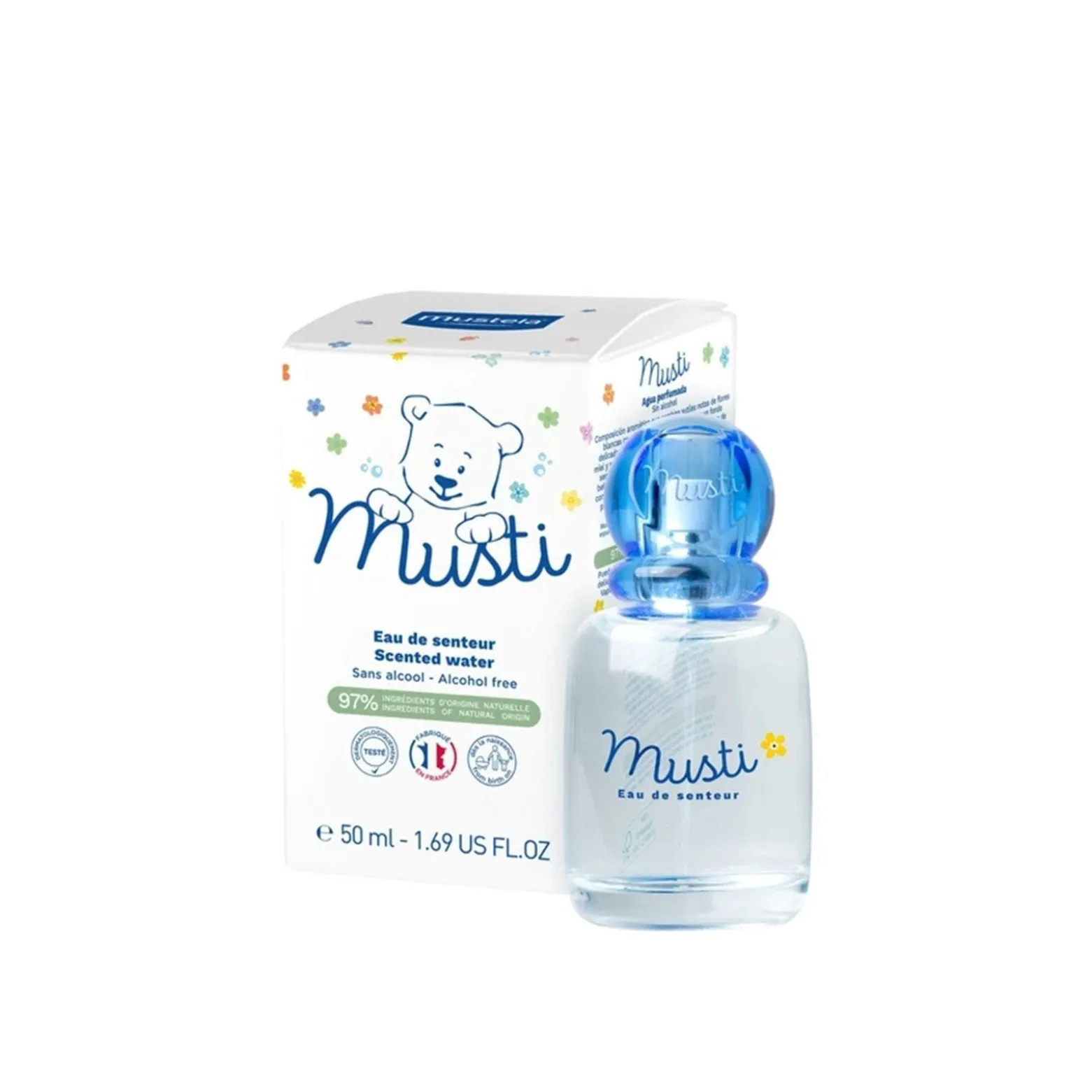 Mustela Baby Musti Scented Water 50ml (1.69floz)