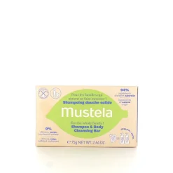 Mustela BIO Organic Shampoo & Body Cleansing Bar 75g (2.64 oz)