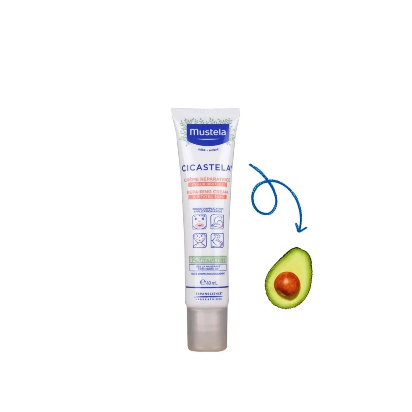 Mustela Cicastela Repairing Cream 40ml (1.35fl oz)