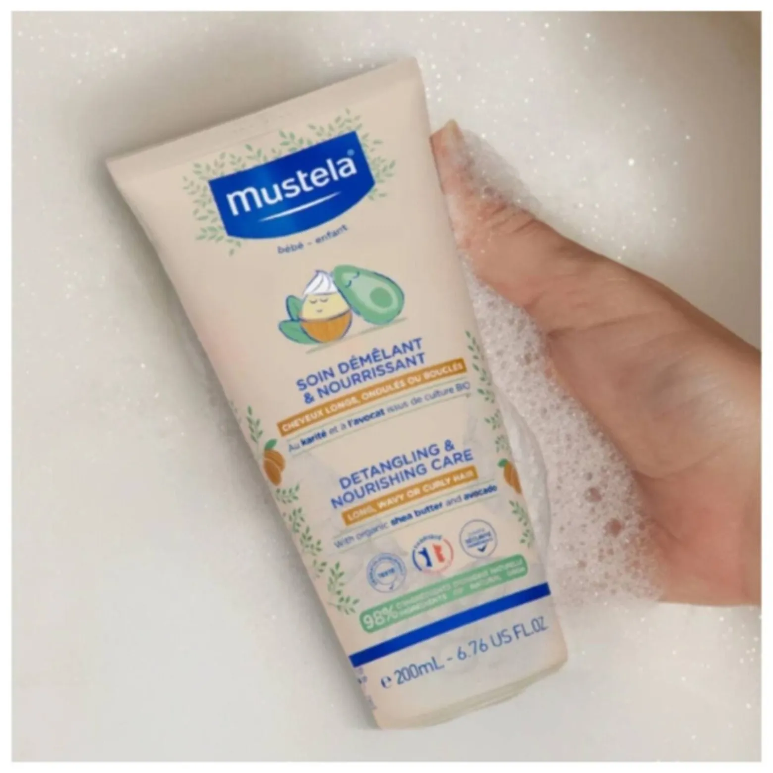 Mustela Detangling & Nourishing Care 200ml (6.76floz)