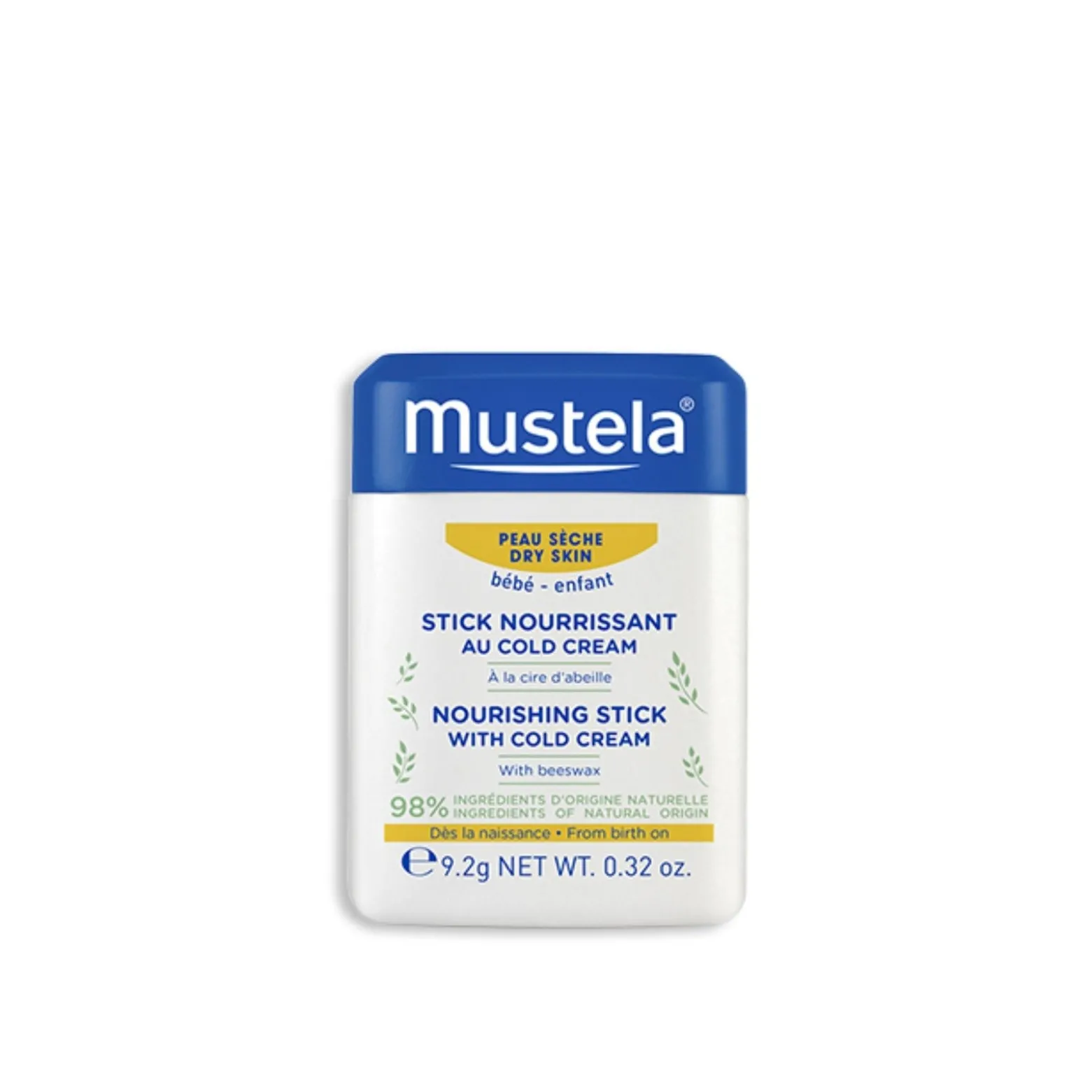 Mustela Nourishing Stick with Cold Cream 9.2g (0.32oz)