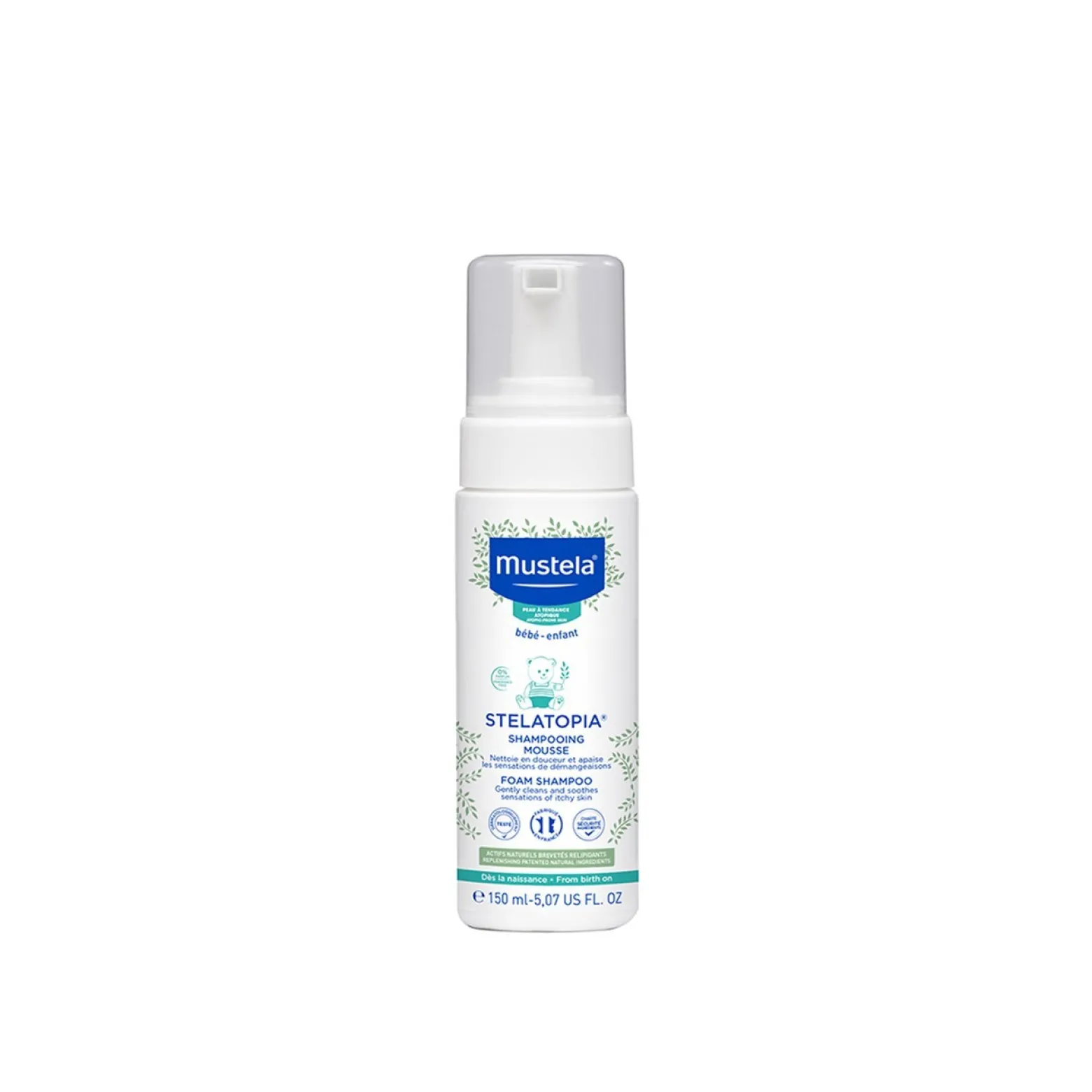 Mustela Stelatopia Foam Shampoo 150ml (5.07fl oz)