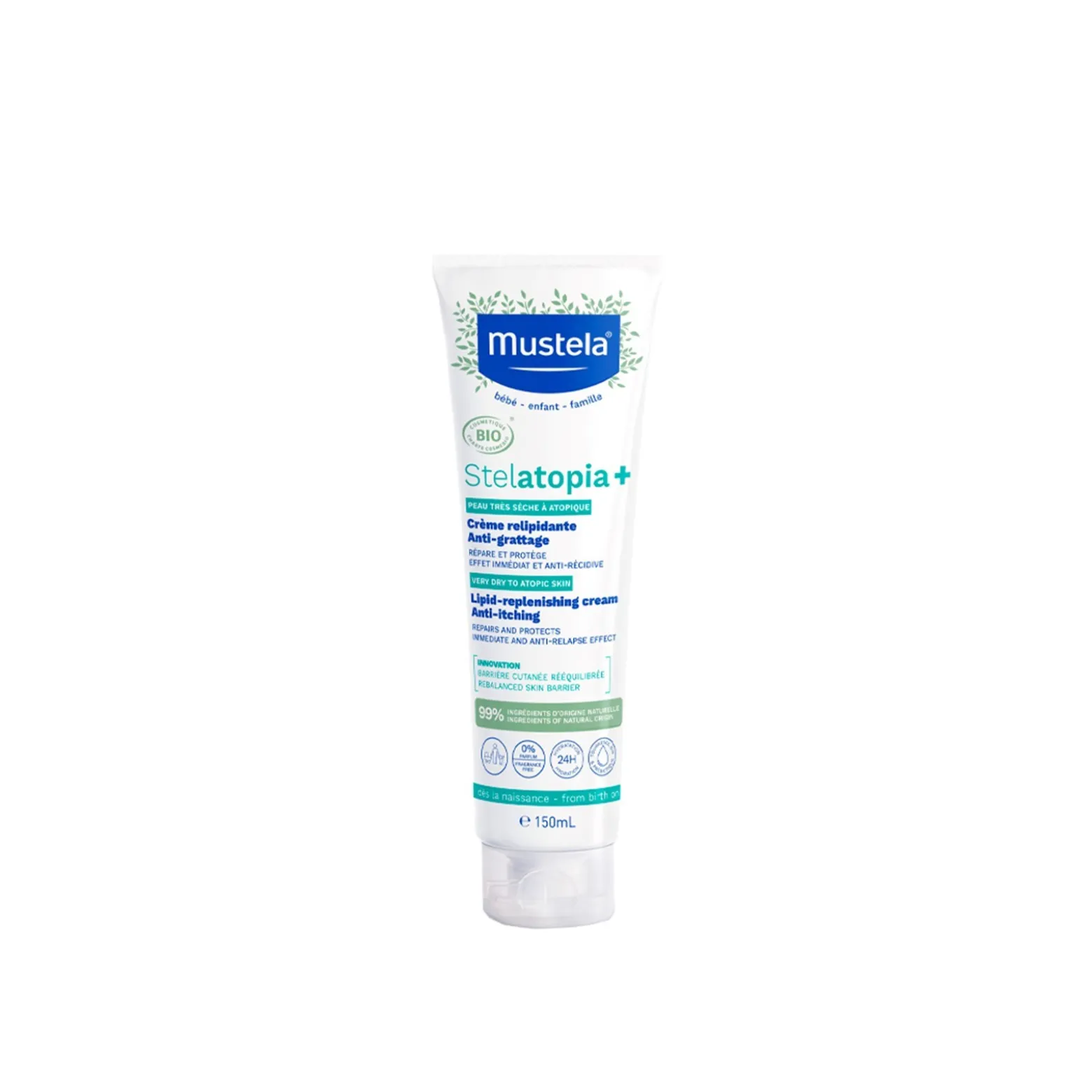Mustela Stelatopia+ Lipid-Replenishing Cream 150ml (5 fl oz)