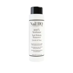 Nail HQ 100% Acetone Nail Polish Remover 400ml (13.5floz)