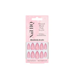 Nail HQ Almond Blush Pink Acrylic Nails x24