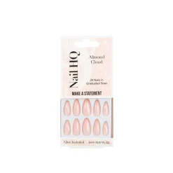 Nail HQ Almond Cloud Nails x24