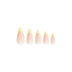 Nail HQ Almond Lemon French Nails x24