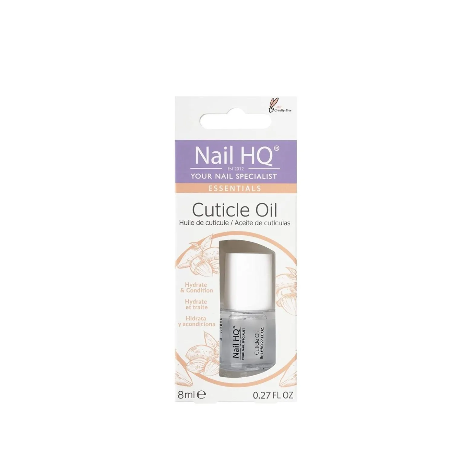 Nail HQ Essentials Cuticle Oil 8ml (0.27floz)