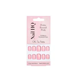 Nail HQ Oh, So Petite Round Pink Nails x24
