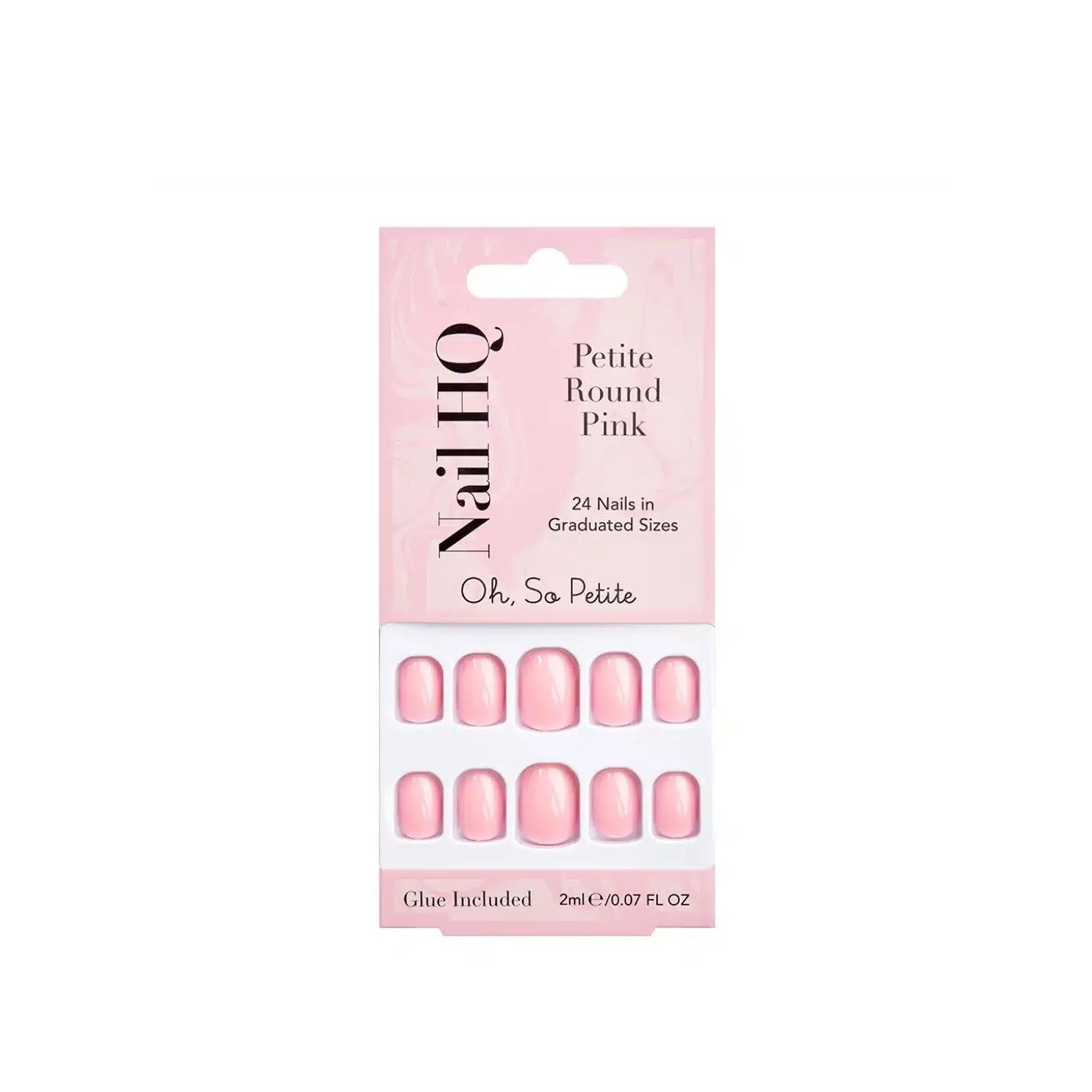 Nail HQ Oh, So Petite Round Pink Nails x24