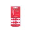 Nail HQ Pretty Pedi Red Toenails x24