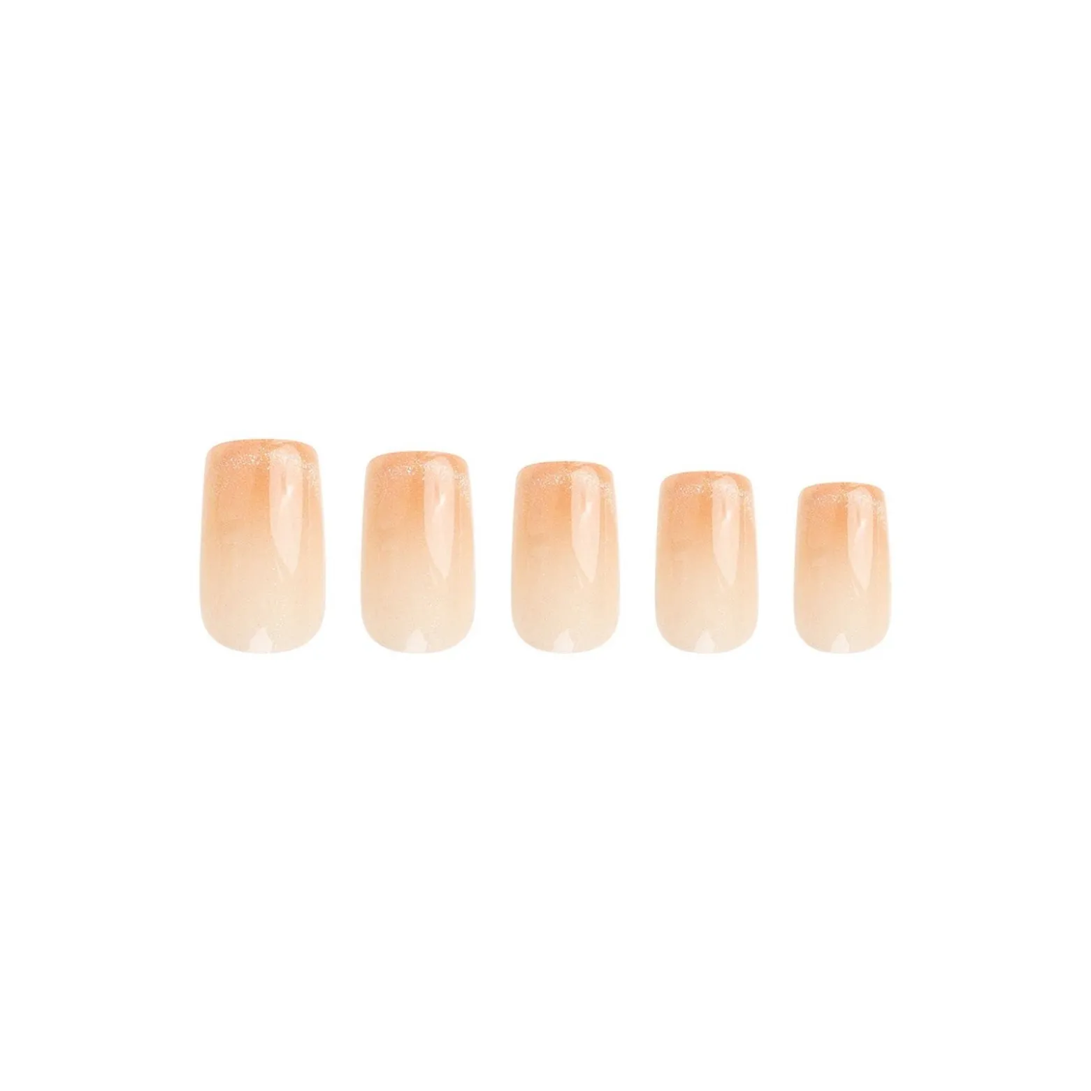 Nail HQ Square Bronzed Babe Nails x24