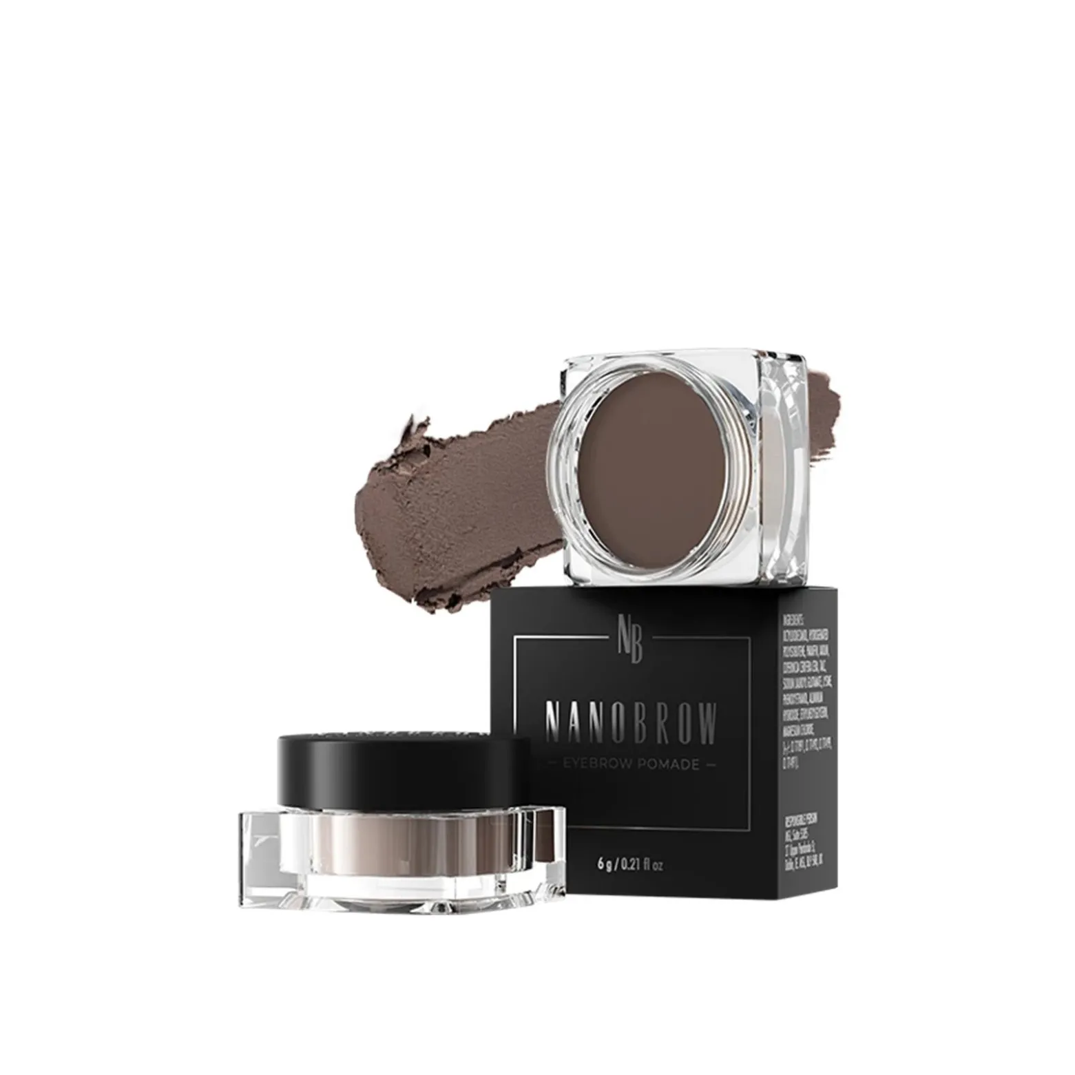 Nanobrow Eyebrow Pomade Dark Brown 6g (0.21oz)