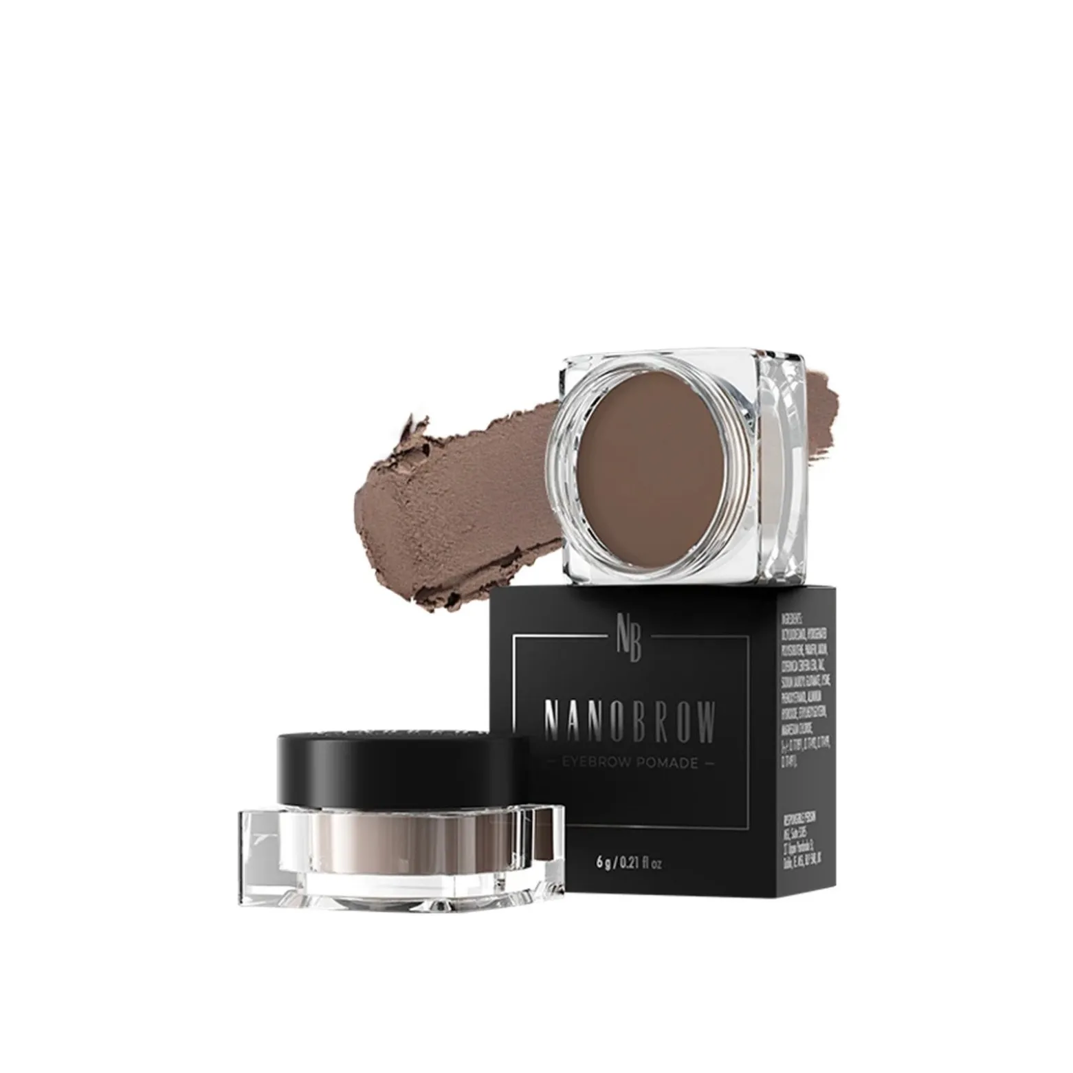 Nanobrow Eyebrow Pomade Medium Brown 6g (0.21oz)