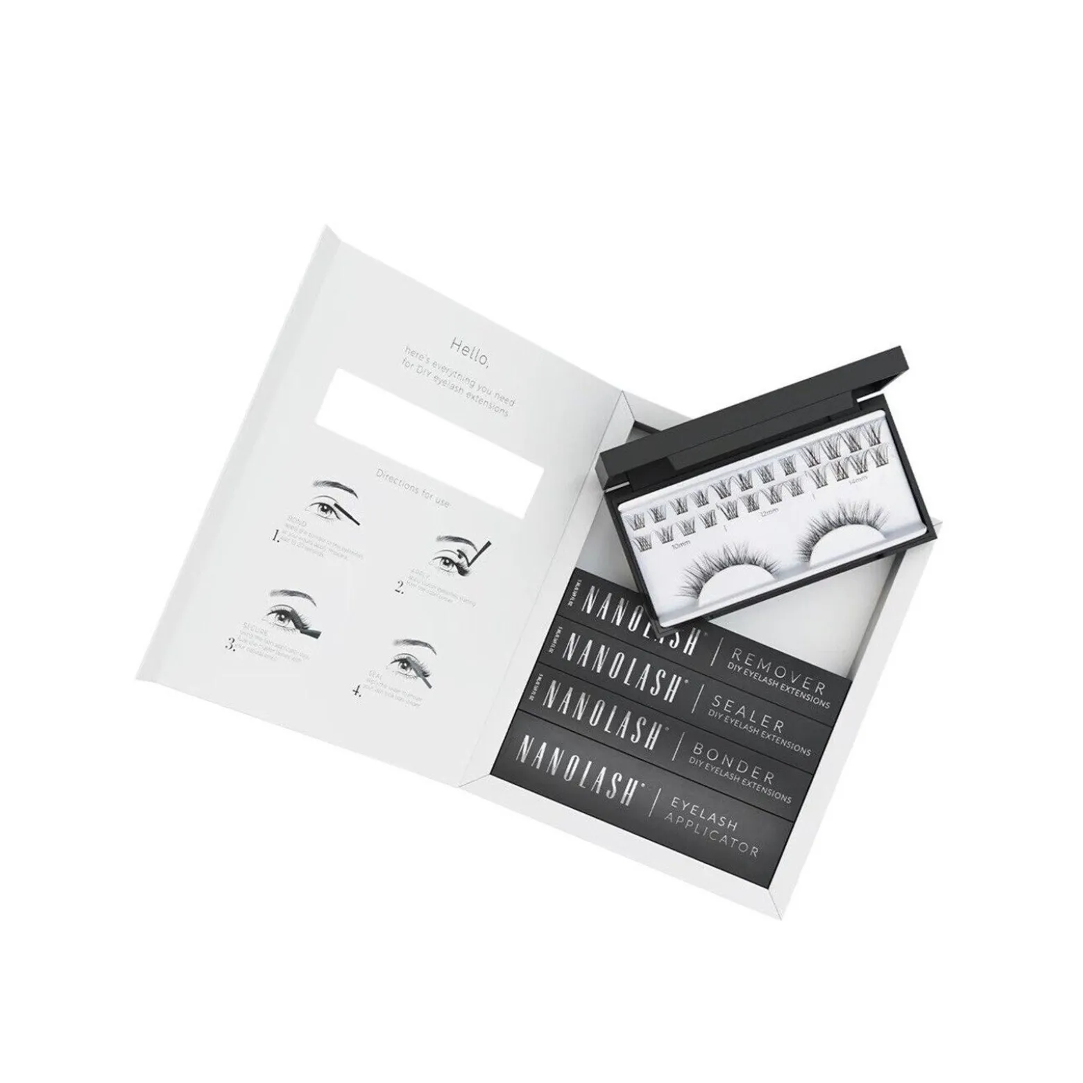 Nanolash DIY Eyelash Extensions Starter Kit Classy