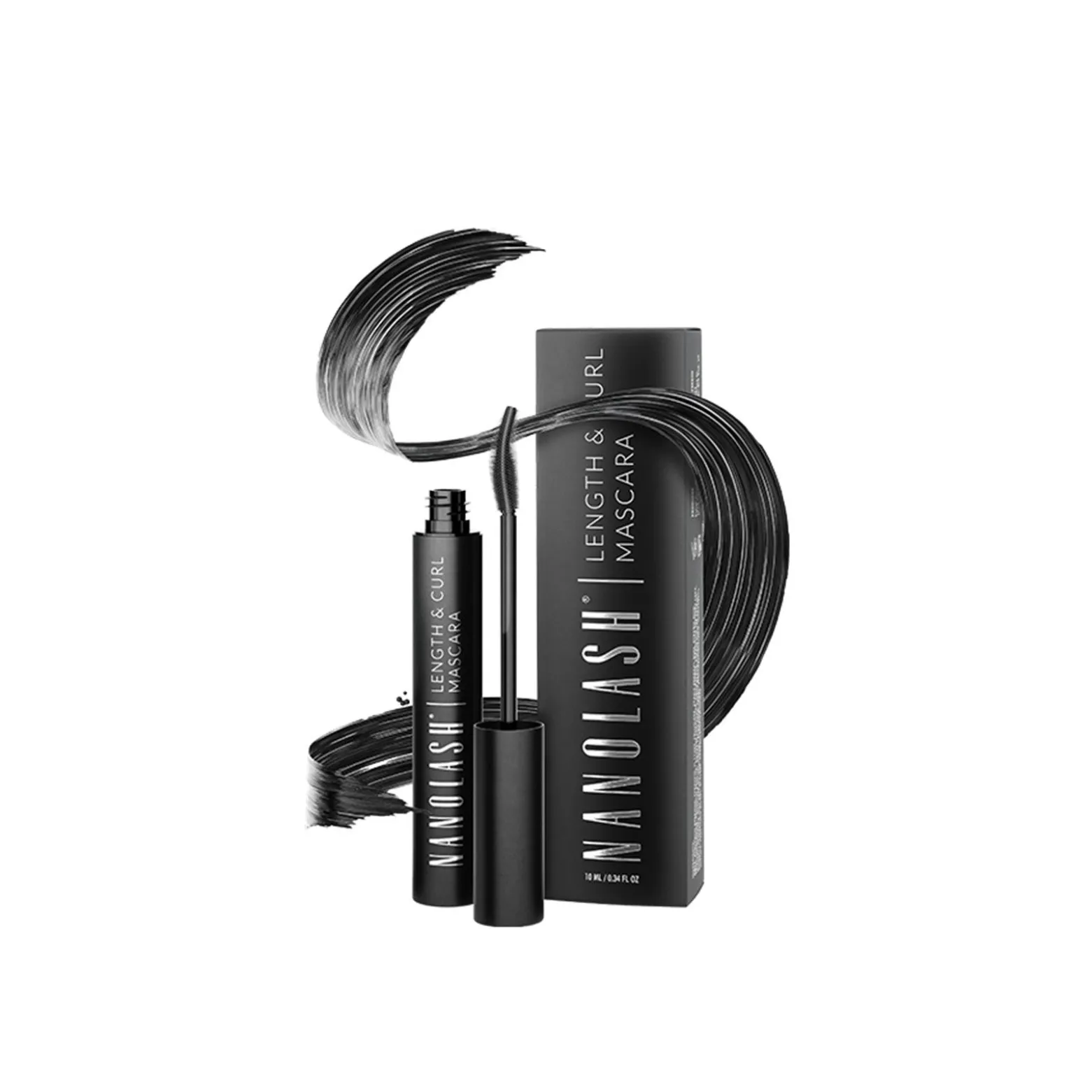 Nanolash Length & Curl Mascara Black 10ml (0.34floz)