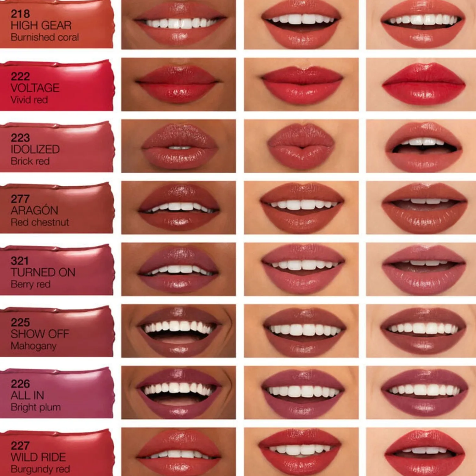 NARS Cosmetics Afterglow Sensual Shine Lipstick 777 Orgasm 1.5g (0.05oz)