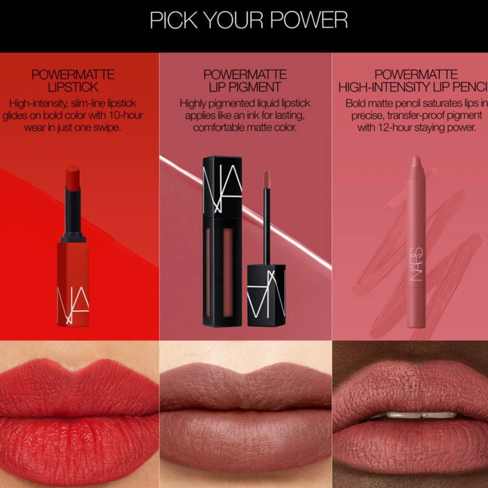 NARS Cosmetics Powermatte High-Intensity Lip Pencil 112 American Woman 2.4g (0.08oz)