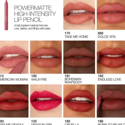 NARS Cosmetics Powermatte High-Intensity Lip Pencil 186 Born To Be Wild 2.4g (0.08oz)