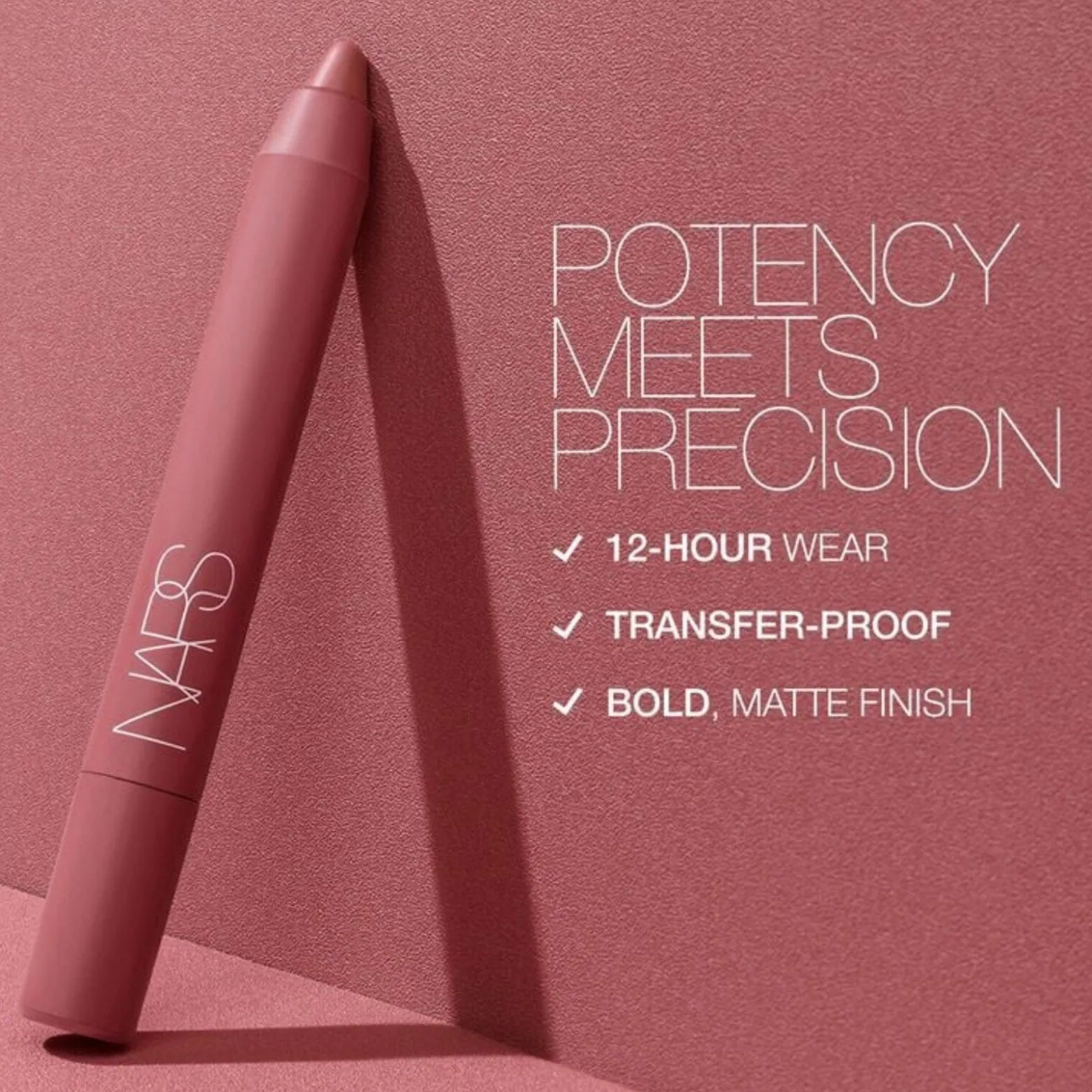 NARS Cosmetics Powermatte High-Intensity Lip Pencil 186 Born To Be Wild 2.4g (0.08oz)