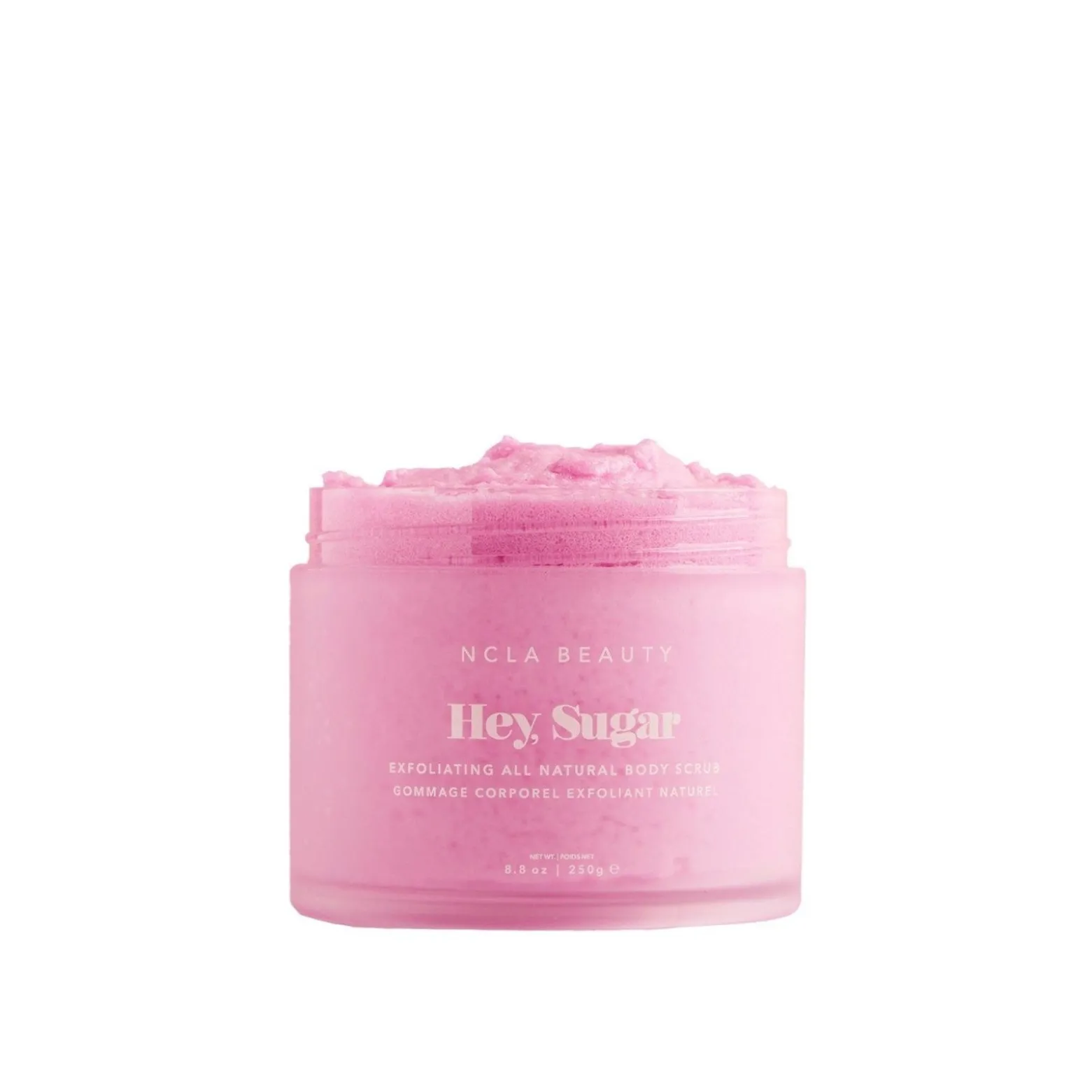 NCLA Beauty Hey, Sugar Pink Champagne Body Scrub 250g (8.8oz)