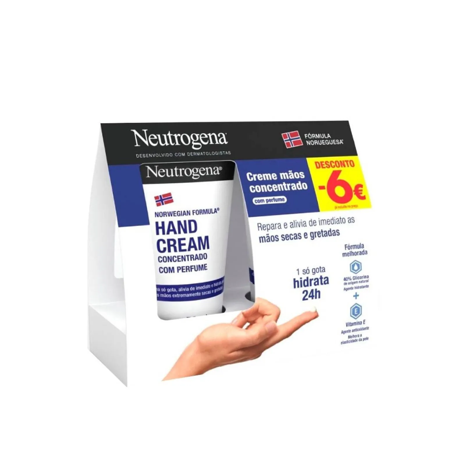 Neutrogena Concentrated Hand Cream 50ml x2 (1.69floz x2)