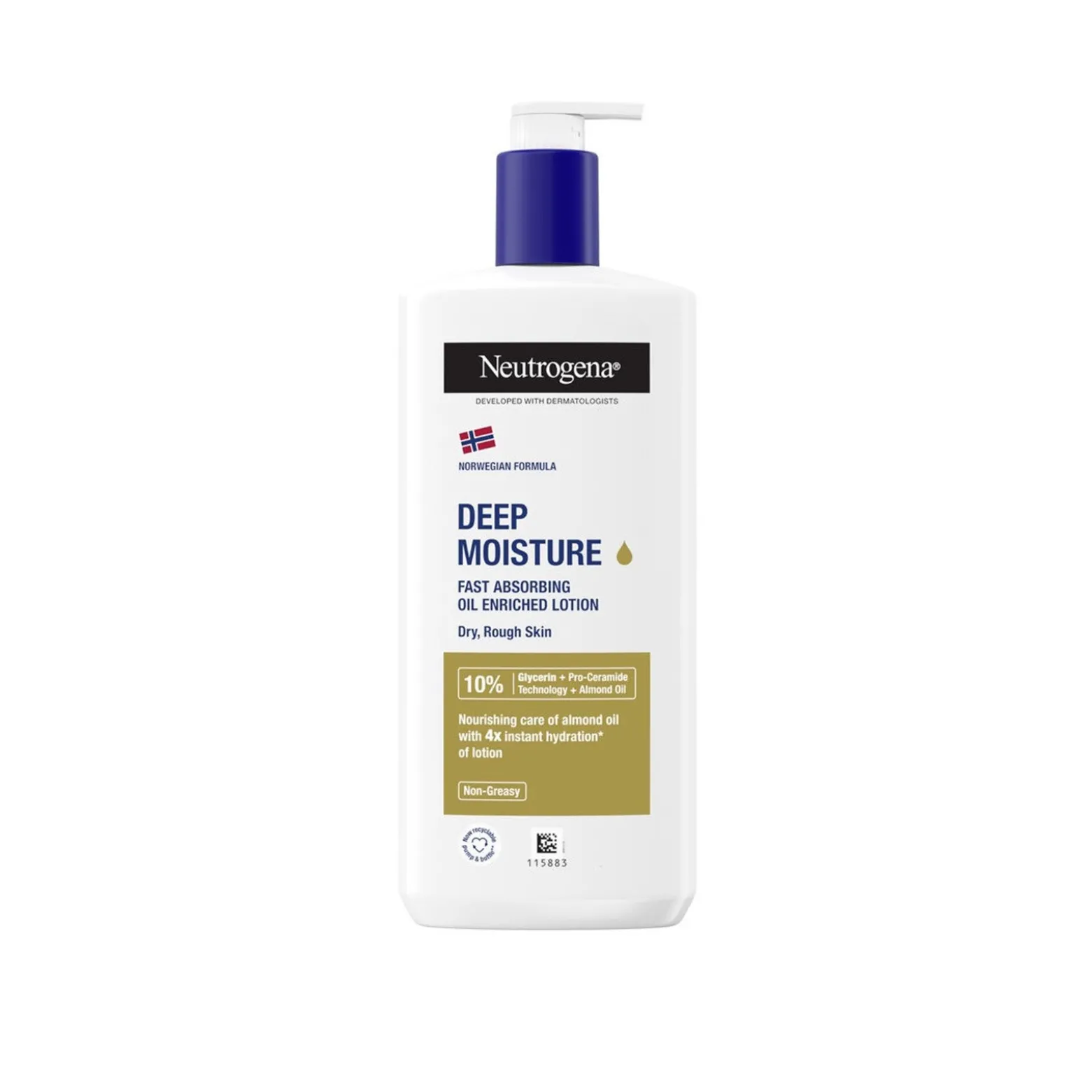 Neutrogena Deep Moisture Oil-in-Lotion 400ml (13.53fl oz)