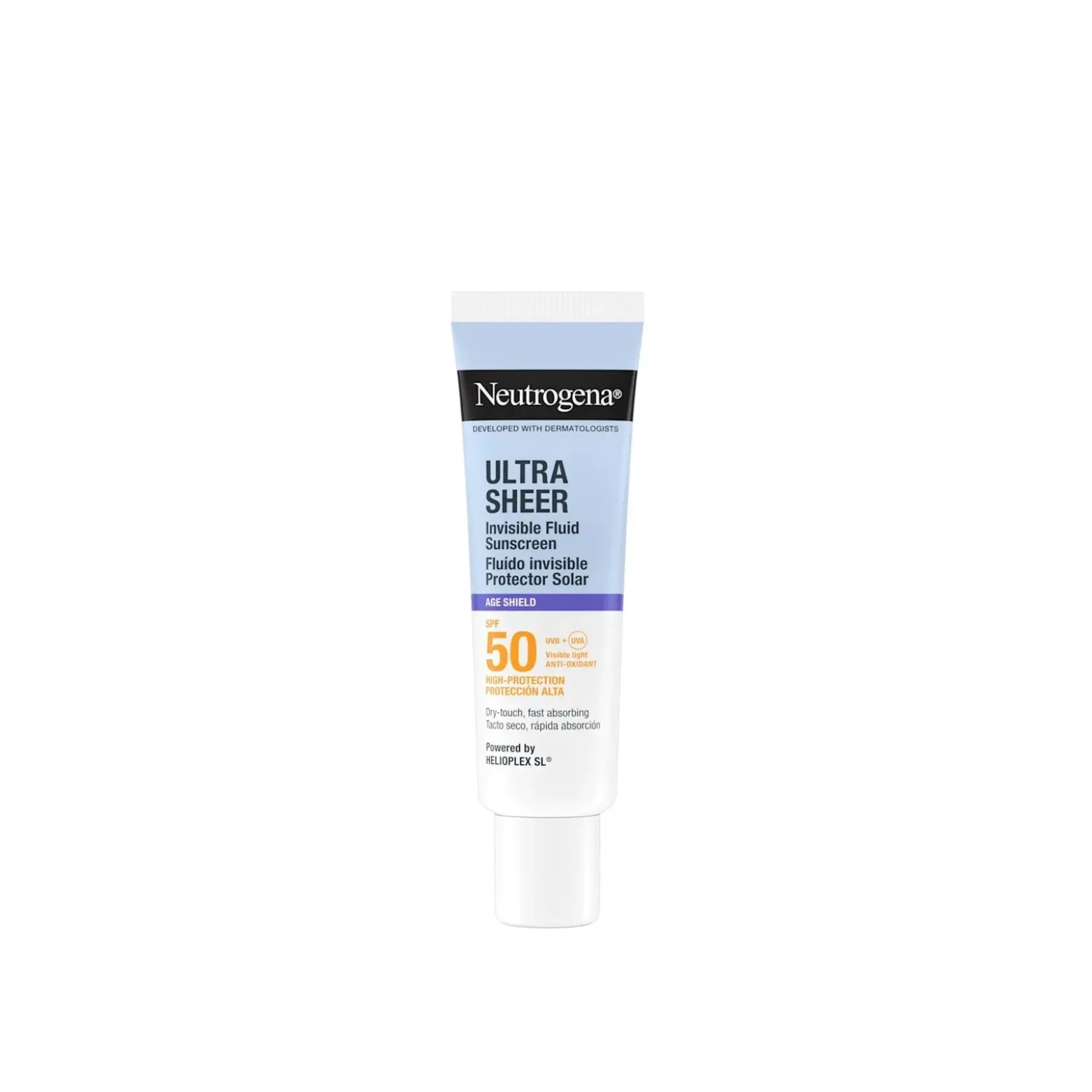 Neutrogena Ultra Sheer Age Shield Invisible Fluid Sunscreen SPF50 50ml (1.69floz)