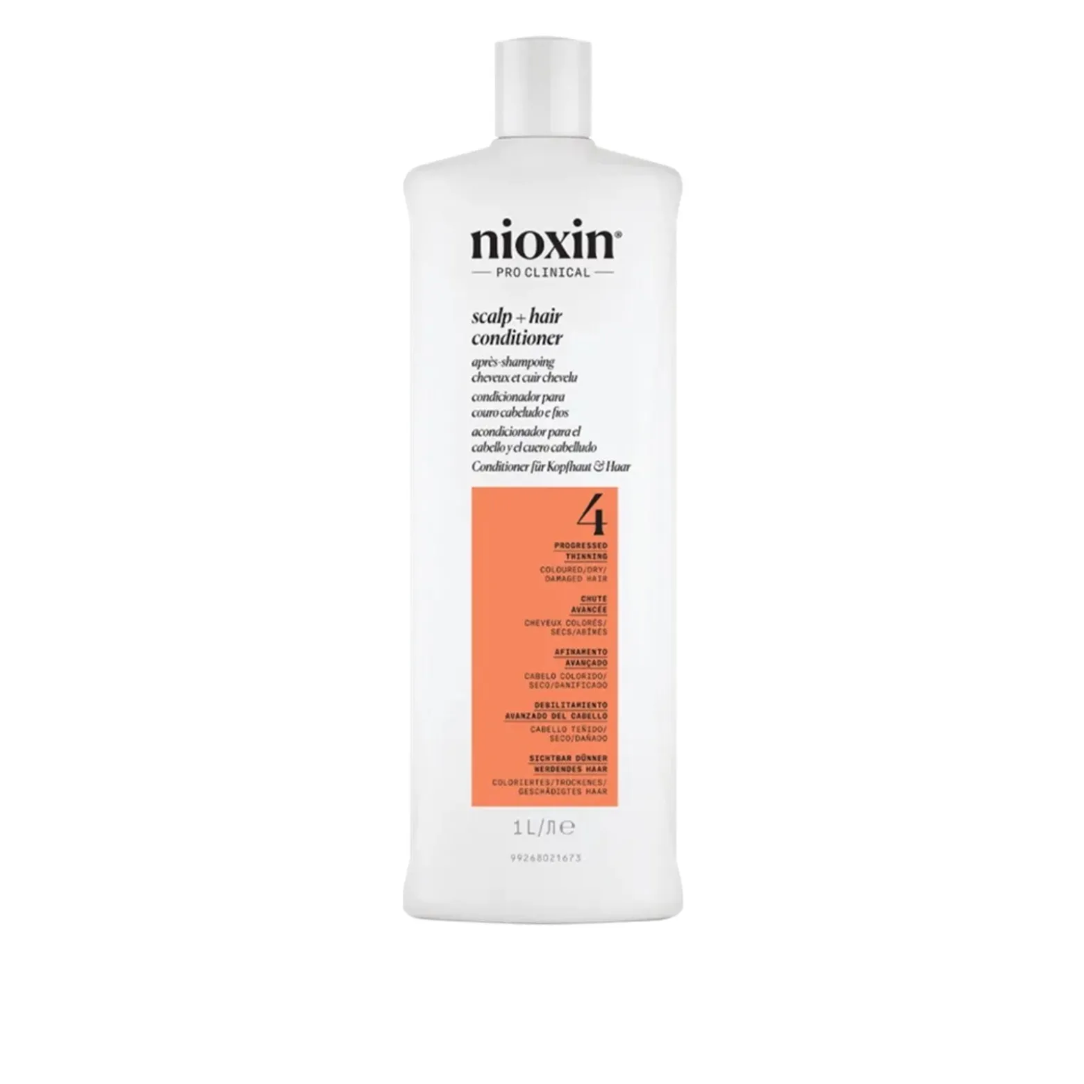 Nioxin System 4 Scalp + Hair Conditioner 1L (33.81floz)