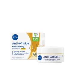 Nivea Anti-Wrinkle Revitalizing Day Cream 55+ SPF15 50ml (1.69floz)
