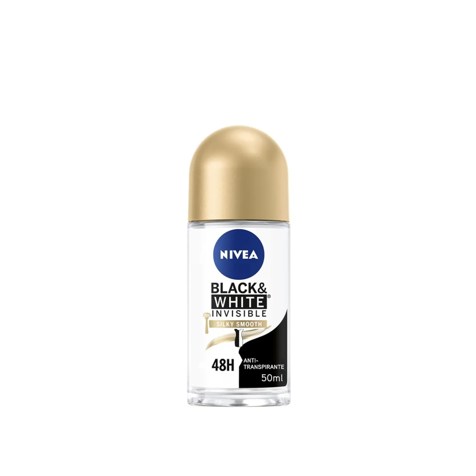 Nivea Black & White Invisible Silky Smooth Roll-On 50ml (1.69fl oz)