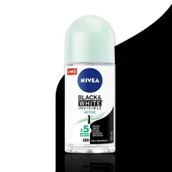Nivea Black & White Invisible Active Roll-On 50ml (1.69fl oz)